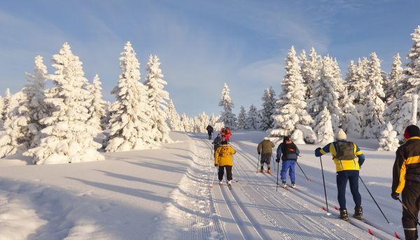 Cross-country skiing, Jura